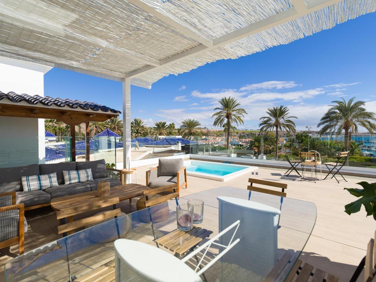 Pasitoblanco Porto Mare 45 Seaview Villa Private Heated Pool Pasito Blanco Εξωτερικό φωτογραφία