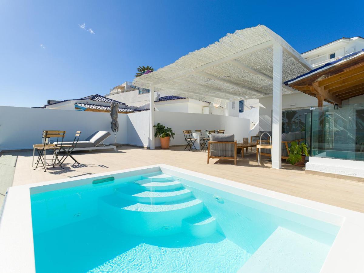 Pasitoblanco Porto Mare 45 Seaview Villa Private Heated Pool Pasito Blanco Εξωτερικό φωτογραφία