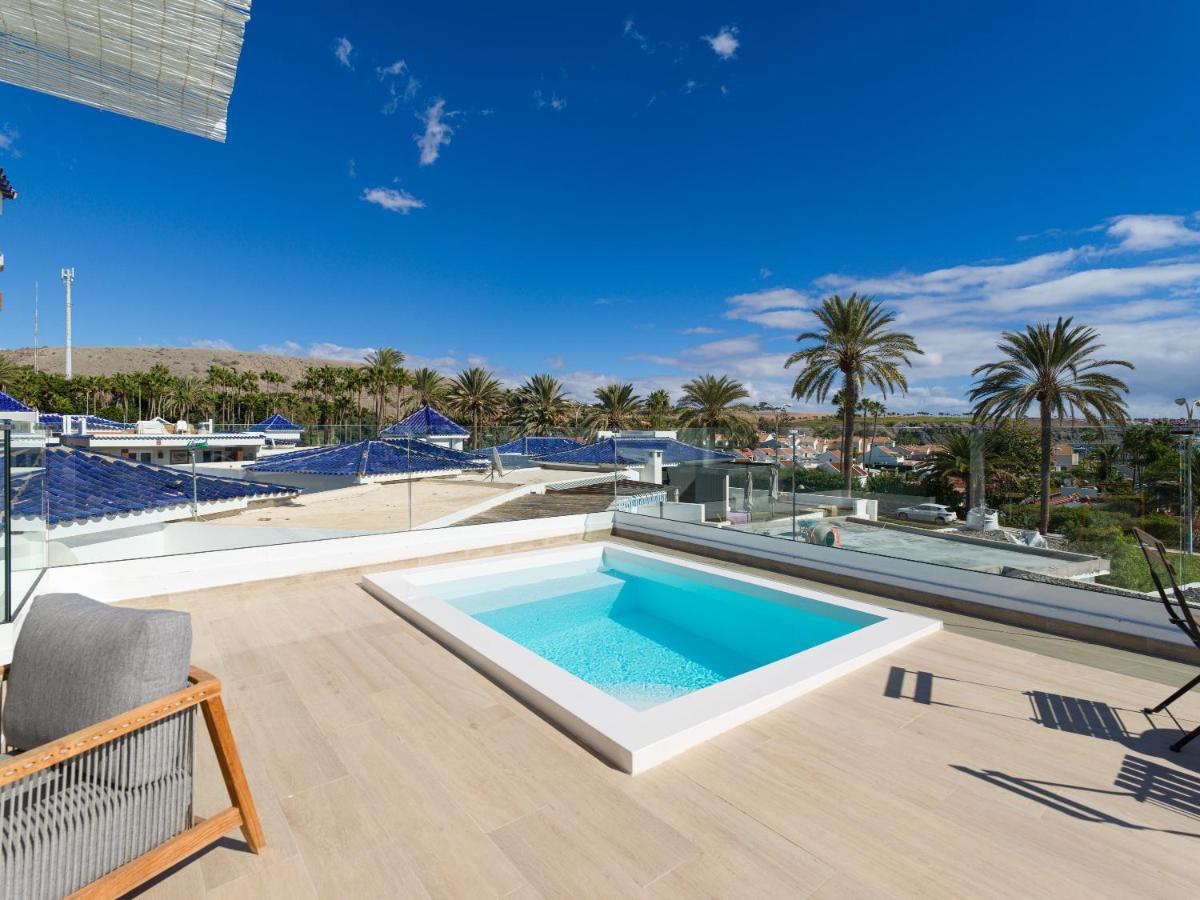 Pasitoblanco Porto Mare 45 Seaview Villa Private Heated Pool Pasito Blanco Εξωτερικό φωτογραφία